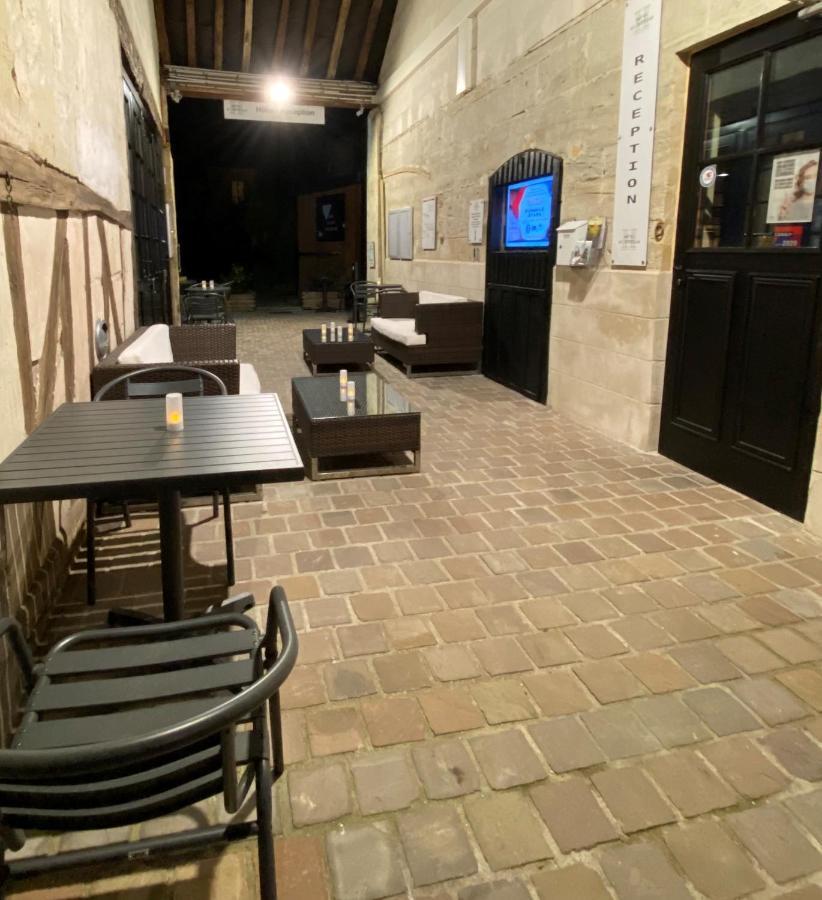 Logis - Hotel & Restaurant Saint Nicolas Chaumont-en-Vexin Ngoại thất bức ảnh