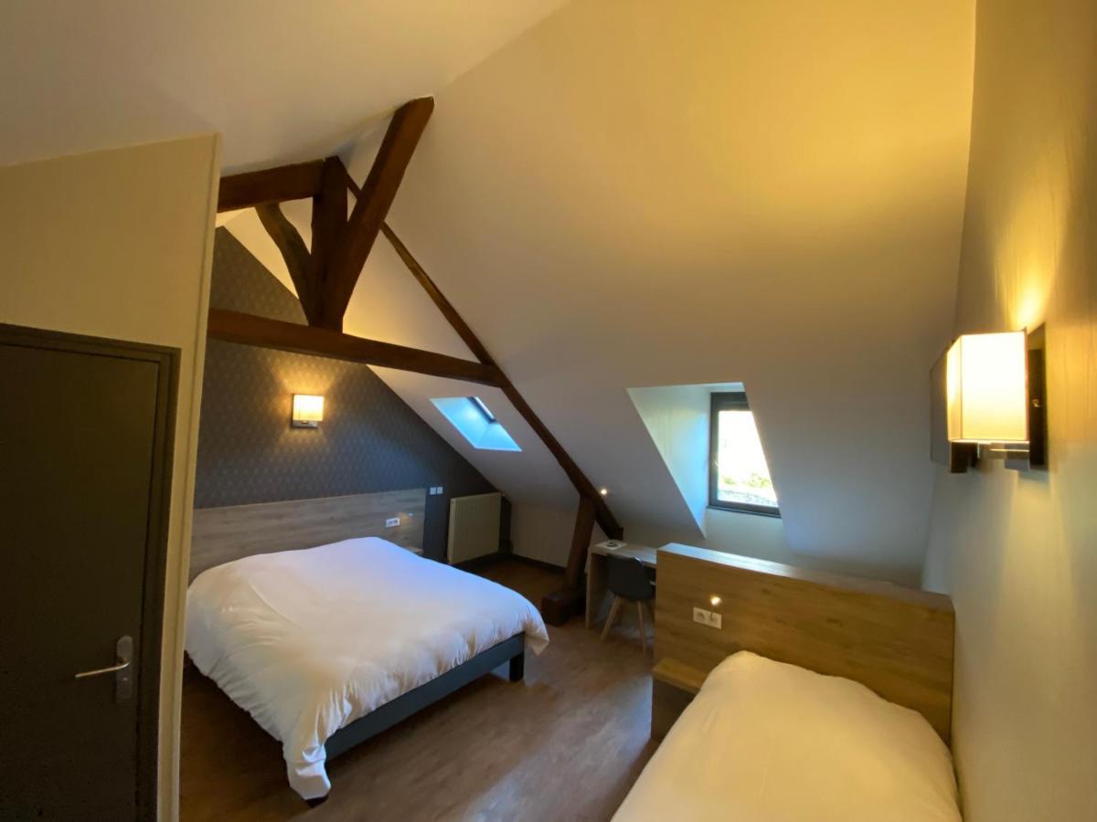 Logis - Hotel & Restaurant Saint Nicolas Chaumont-en-Vexin Ngoại thất bức ảnh