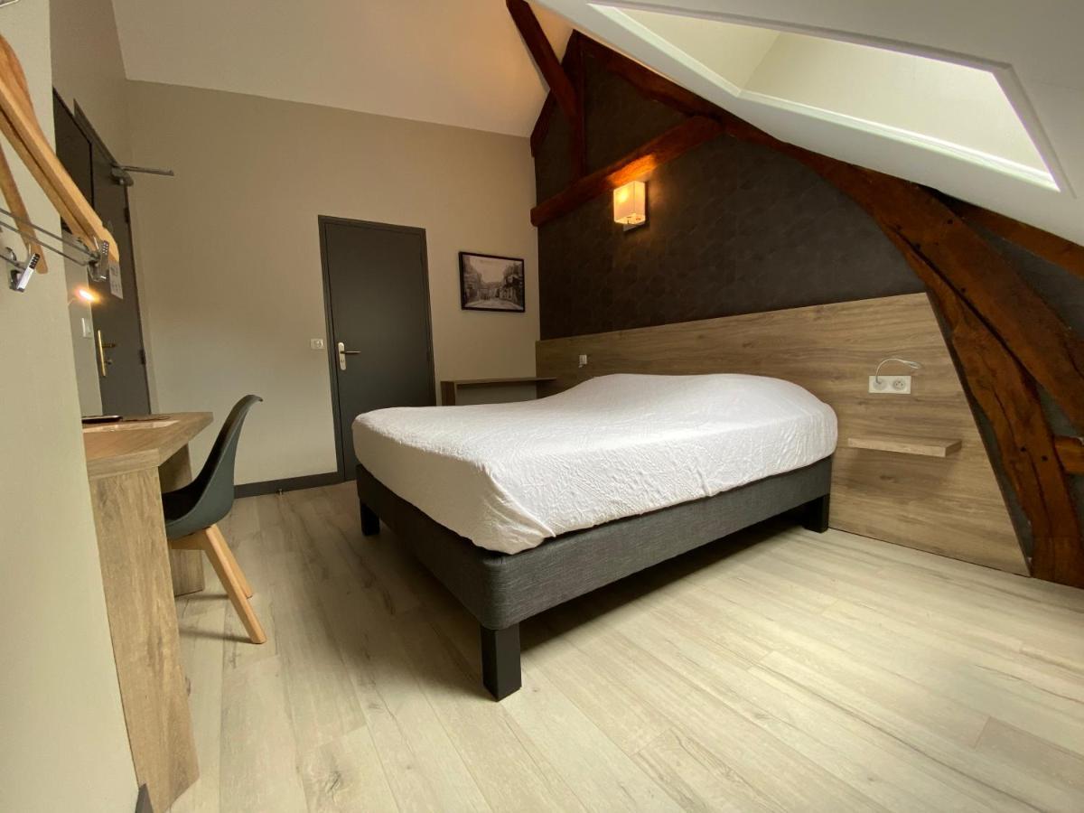 Logis - Hotel & Restaurant Saint Nicolas Chaumont-en-Vexin Ngoại thất bức ảnh